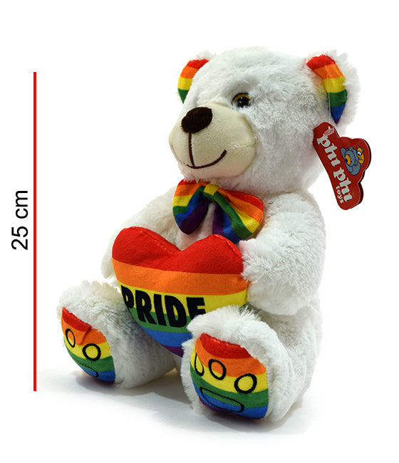 OSO ORGULLO PRIDE CON SONIDO 25CM
