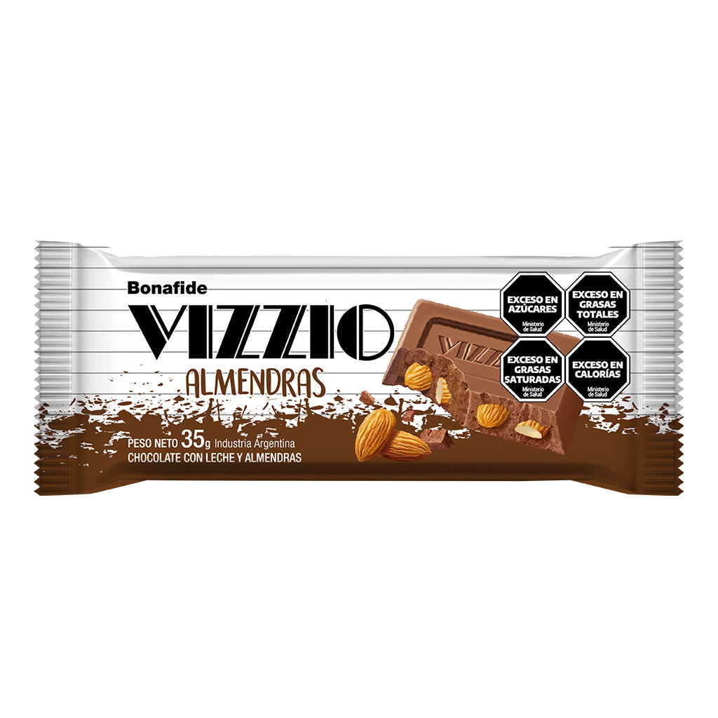 Tableta Vizzio Almendras 35g