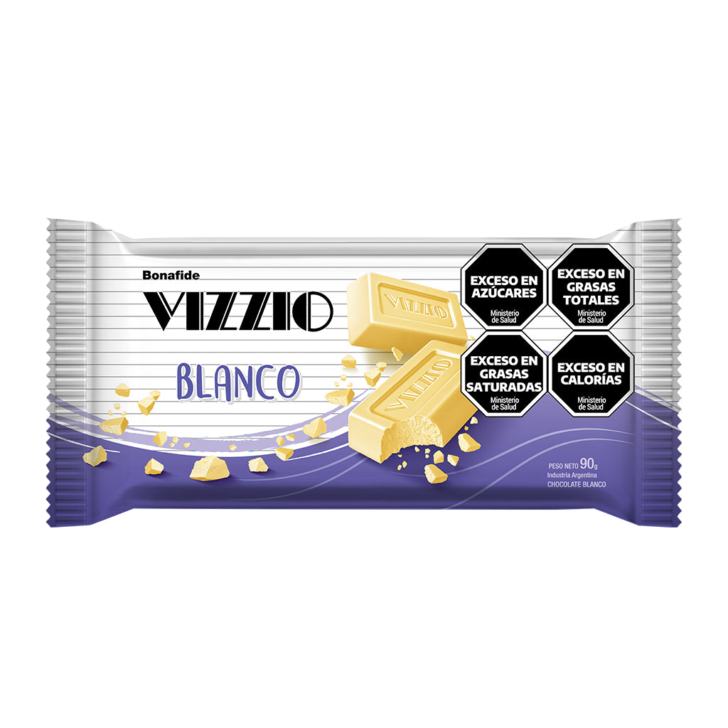 Chocolate Bonafide Vizzio Blanco 90 g
